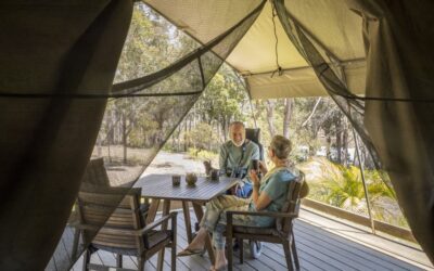 accessible accommodation glamping Safari Tents tanja lagoon camp