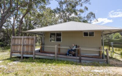 Accessible Accommodation Burrawang eco cabin south coast nsw